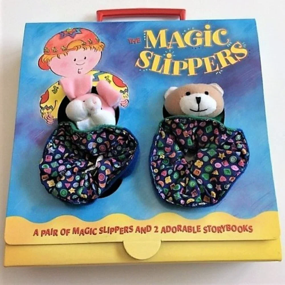 VINTAGE MAGIC SLIPPERS GIFT SET 1998